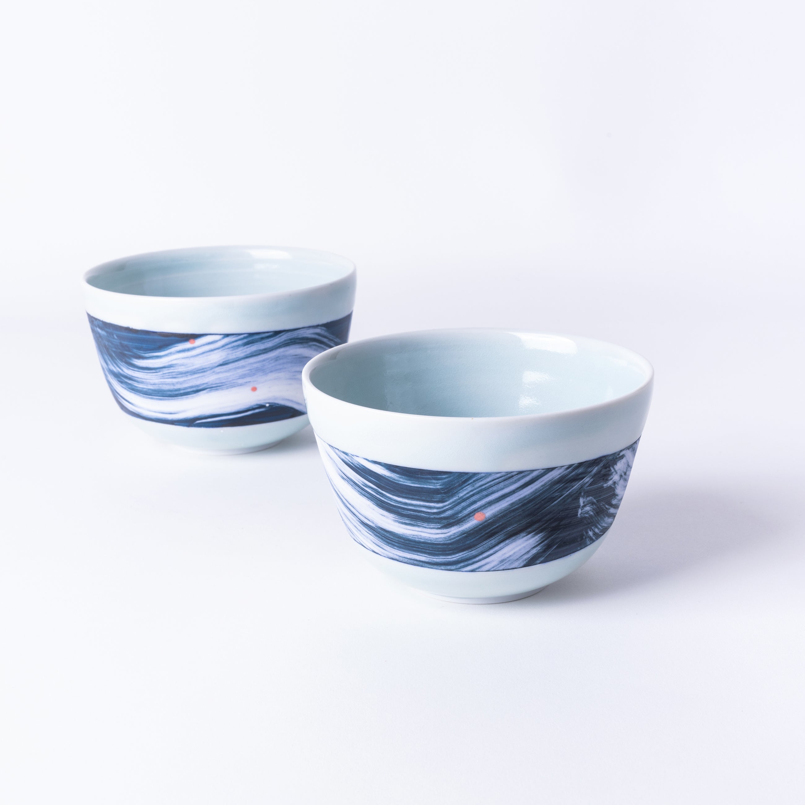 Brushstroke Porcelain Bowl