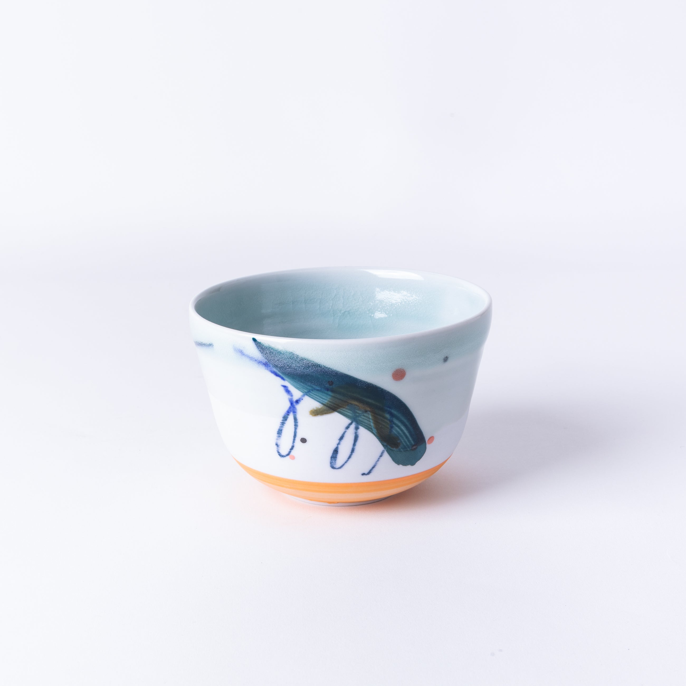 Abstract Porcelain Bowl