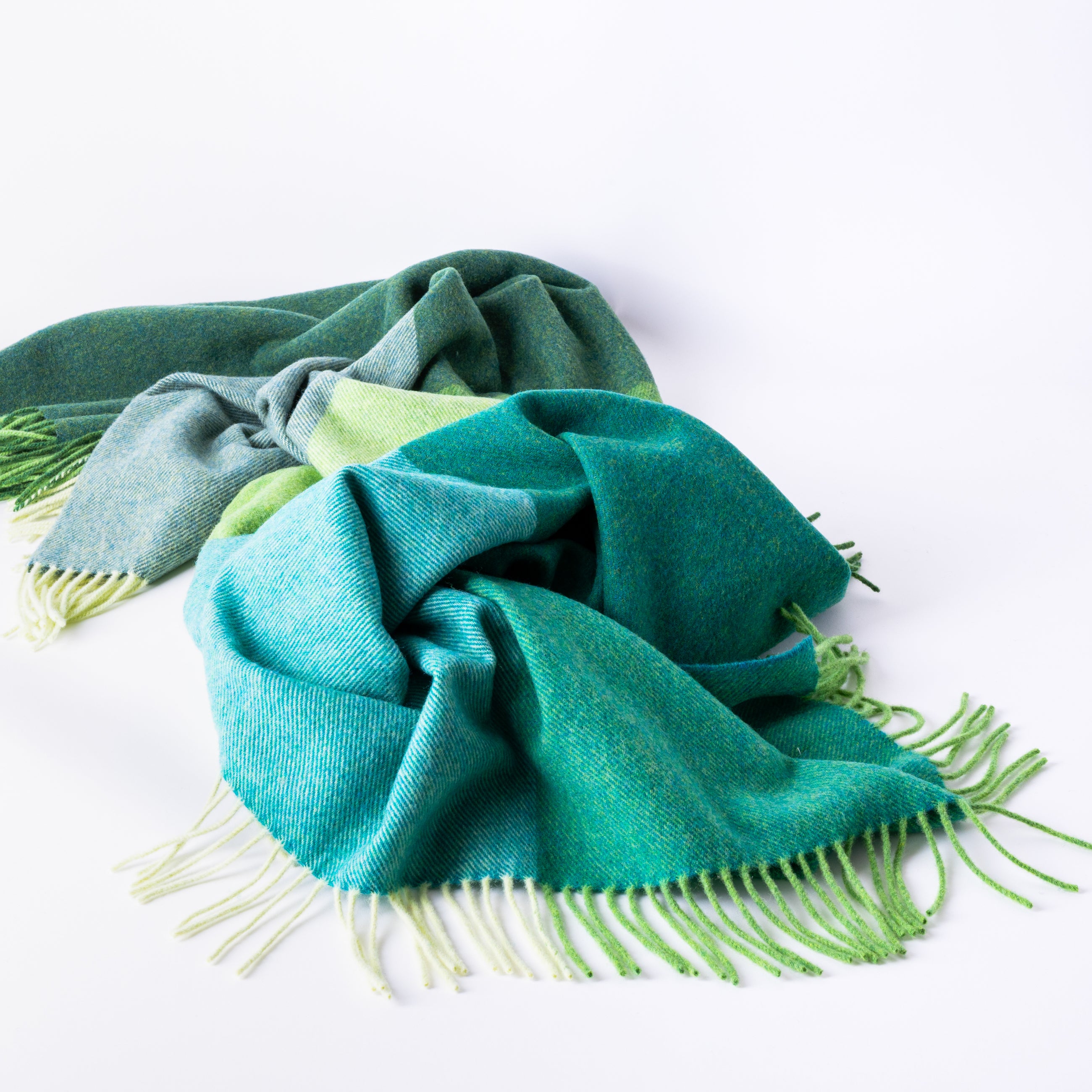 Lambswool Squares Throw