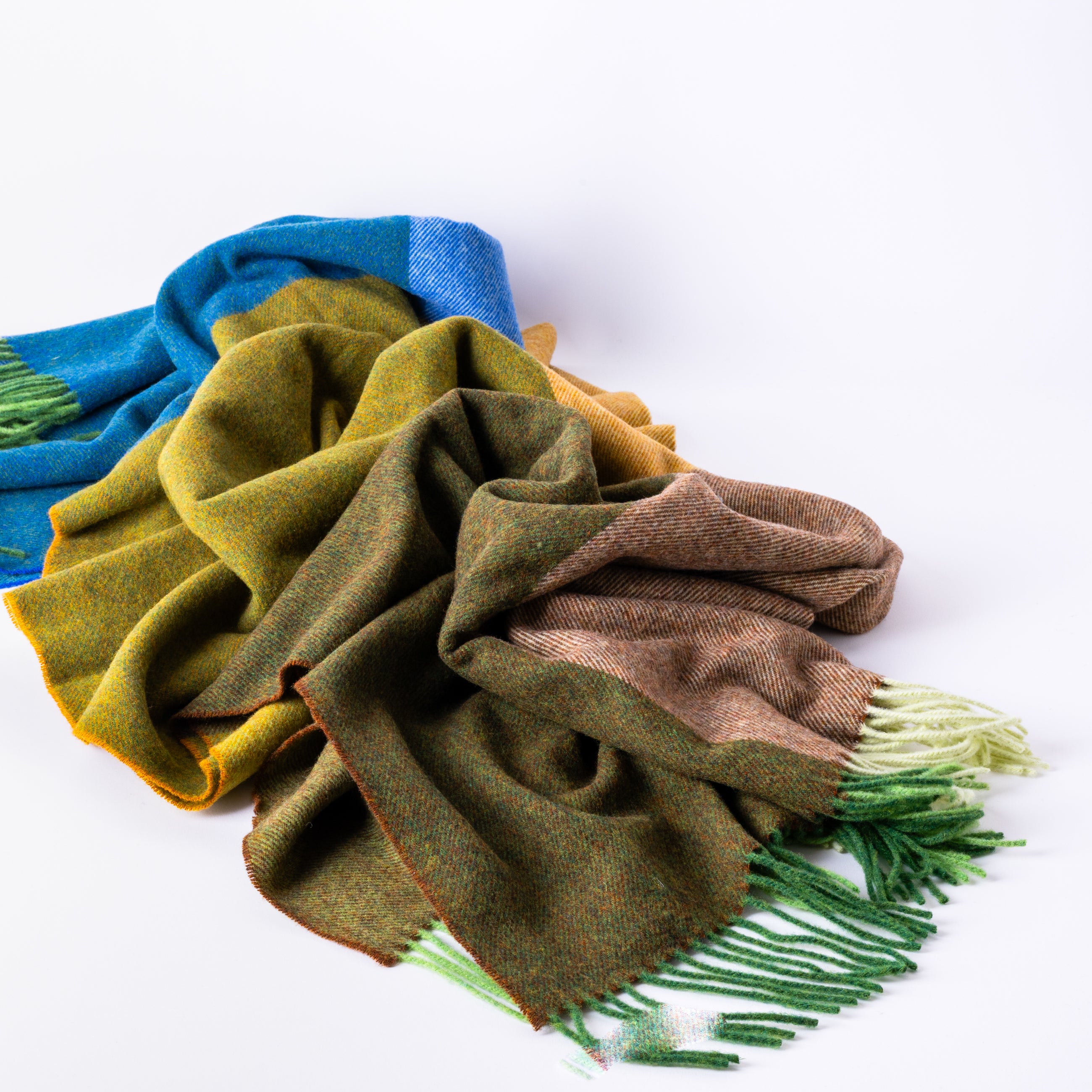 Lambswool Squares Throw