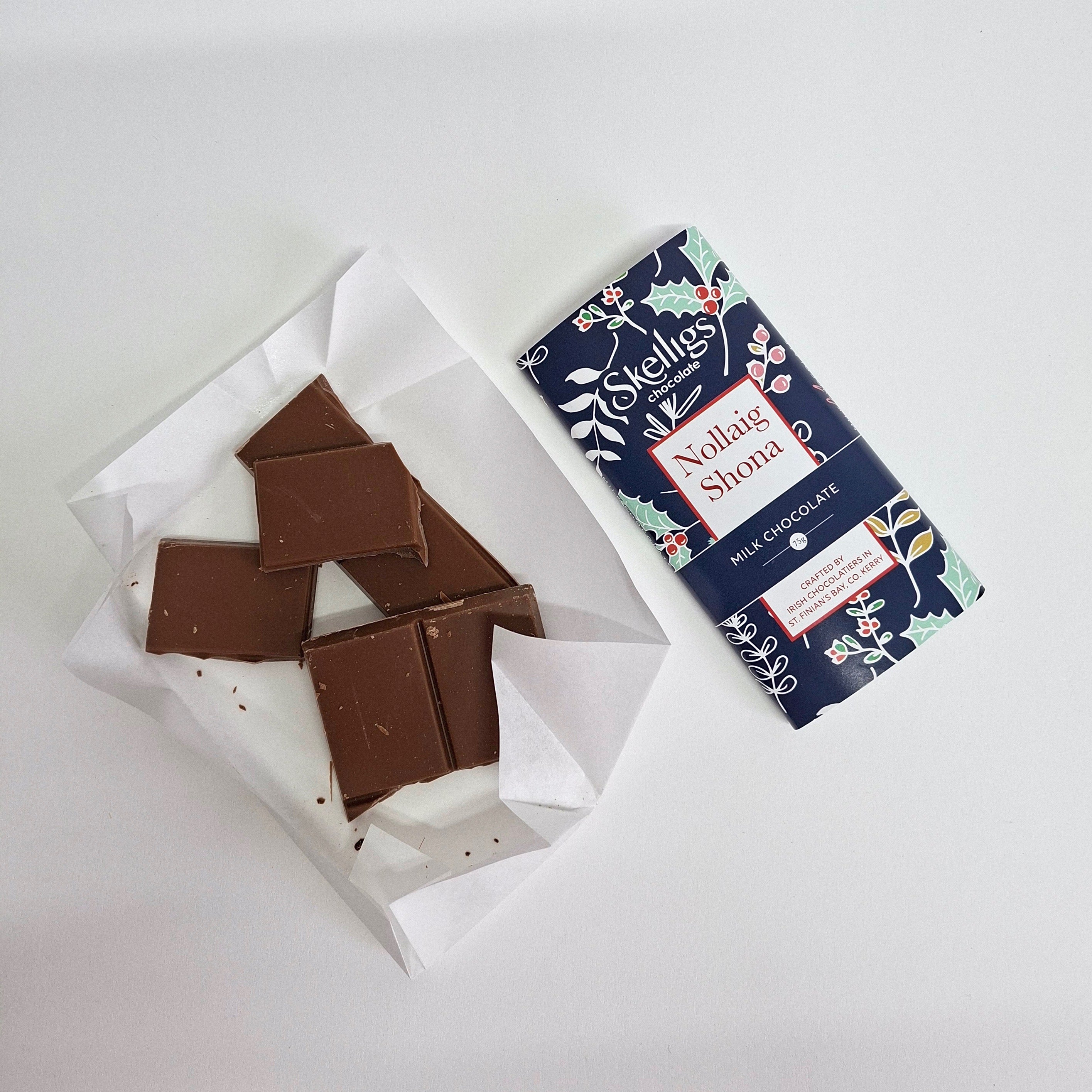 Christmas Milk Chocolate Bars