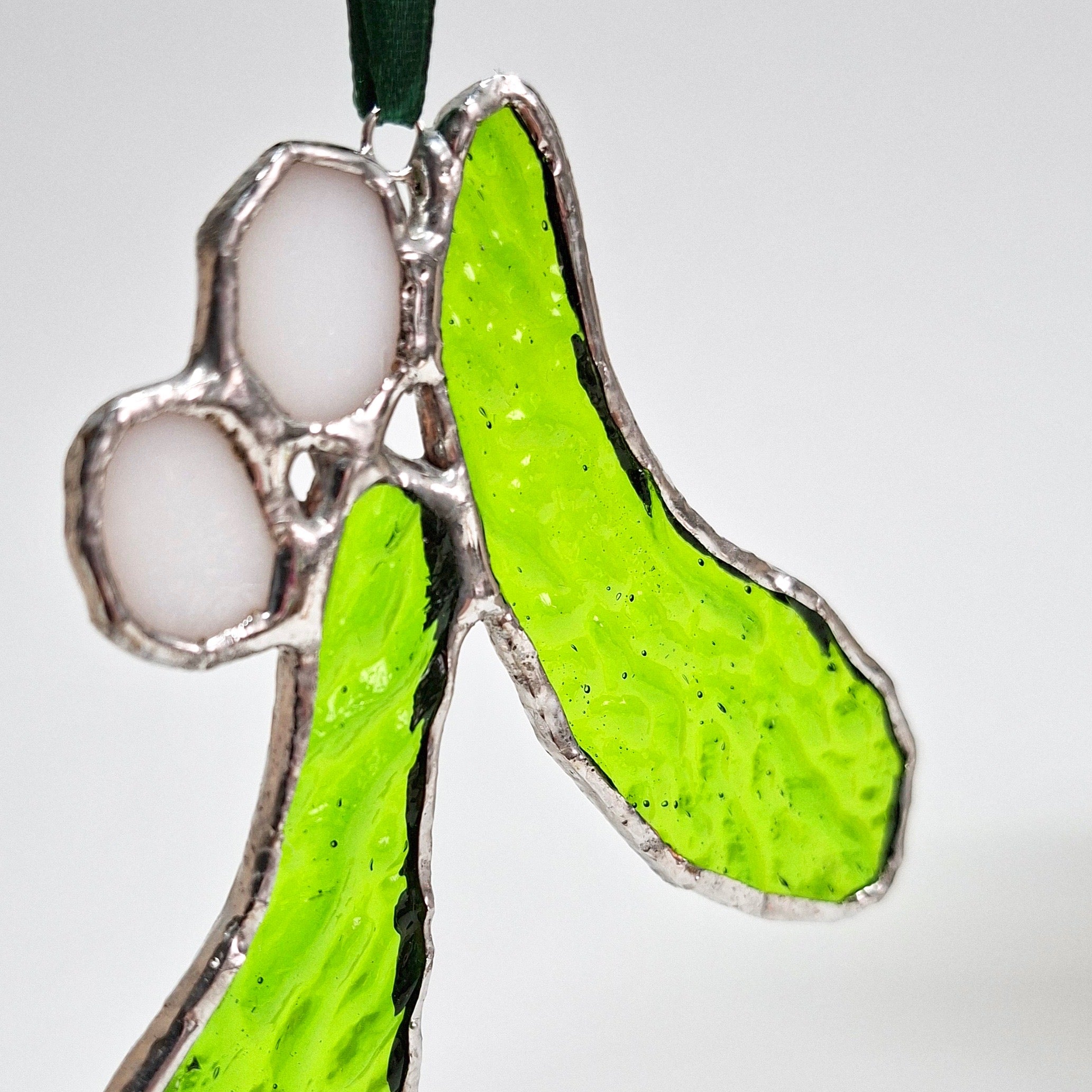 Stained Glass Mistletoe
