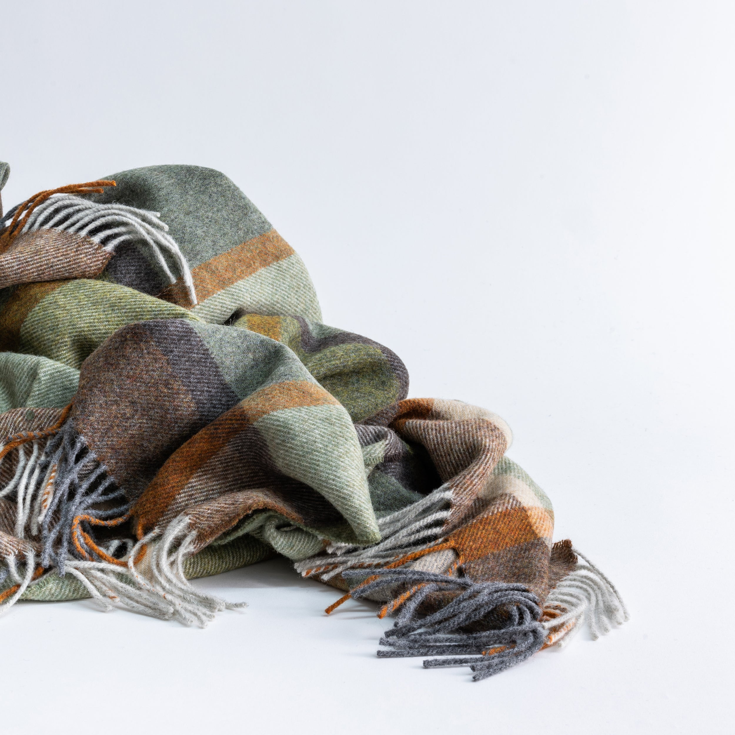 Lambswool Squares Throw