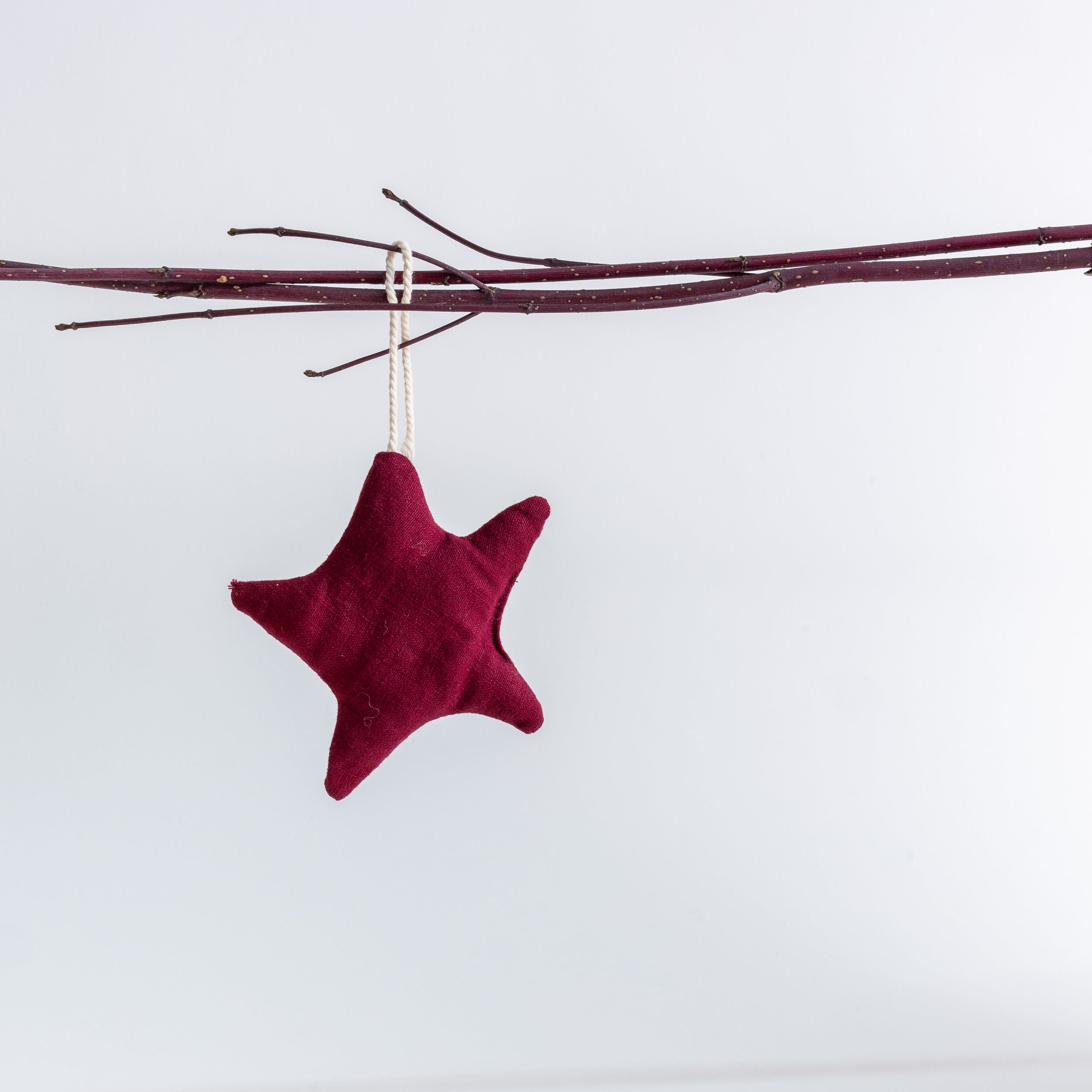 Linen Star Decoration