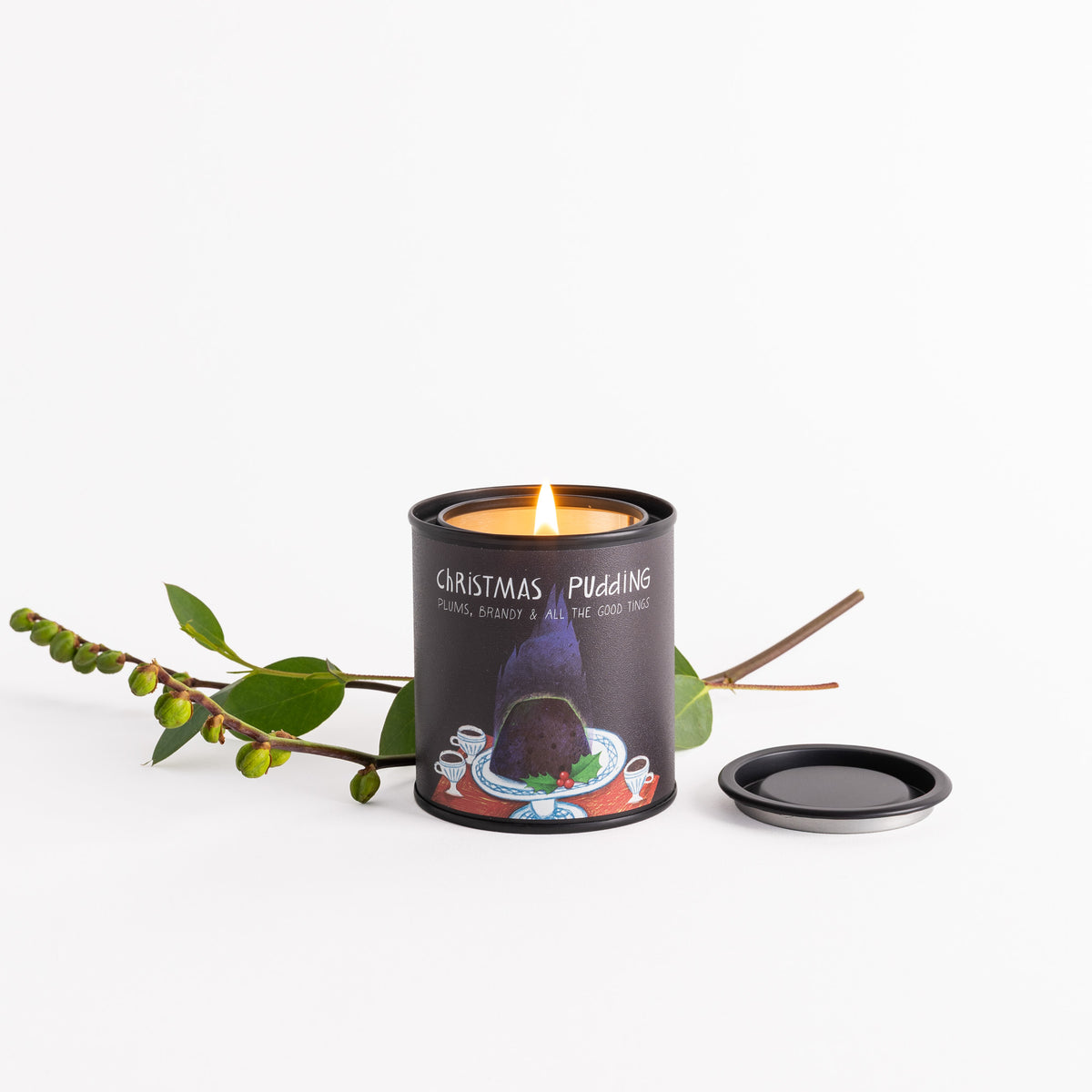 Christmas Pudding Candle