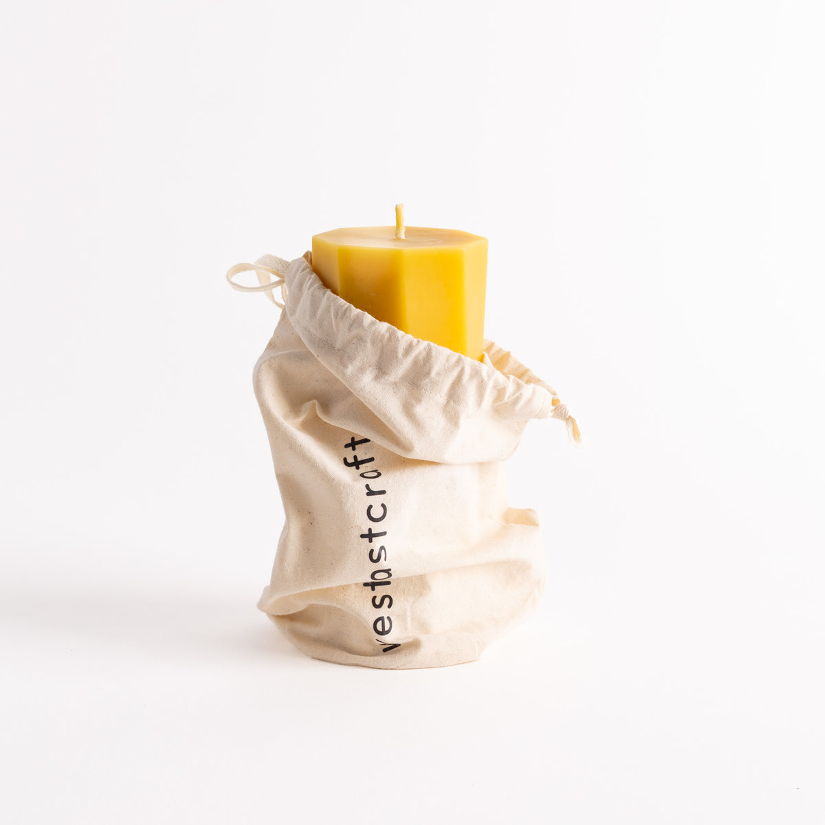 Spiral Beeswax Candle