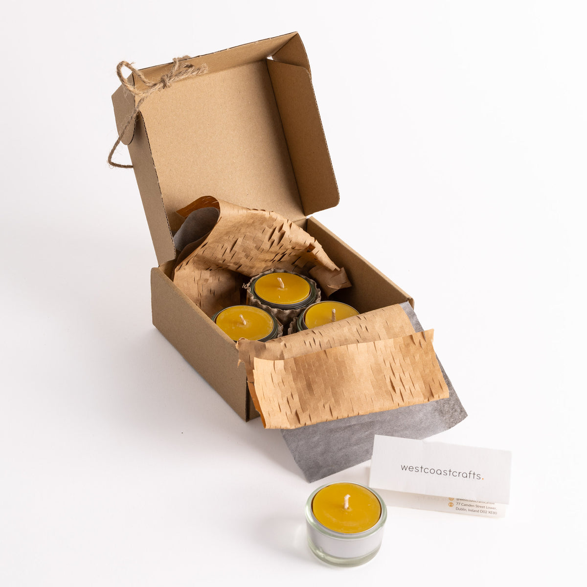 Beeswax Tealights - Set of four