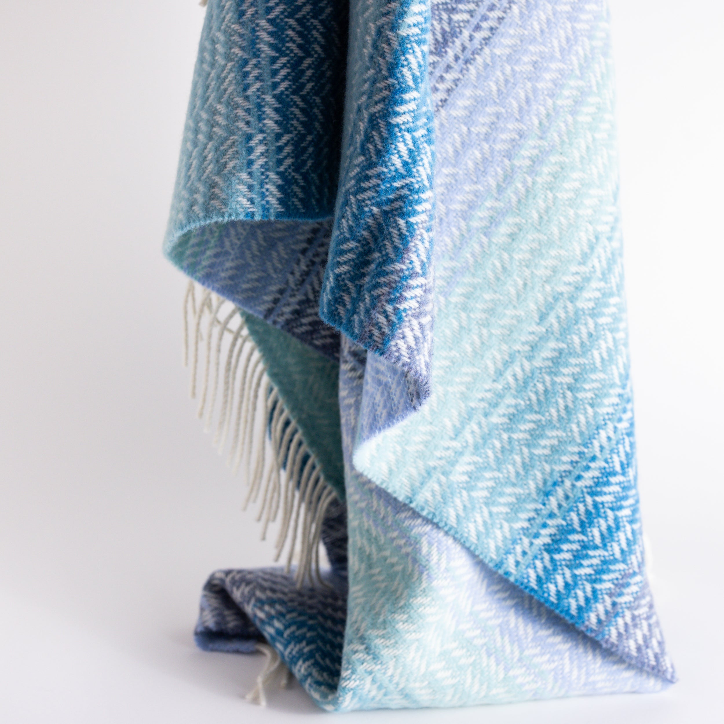 Aqua Gradient Throw