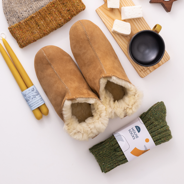 Irish Sheepskin Booties