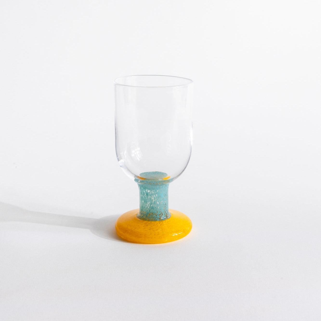 Tangerine Twist Stemmed Glass