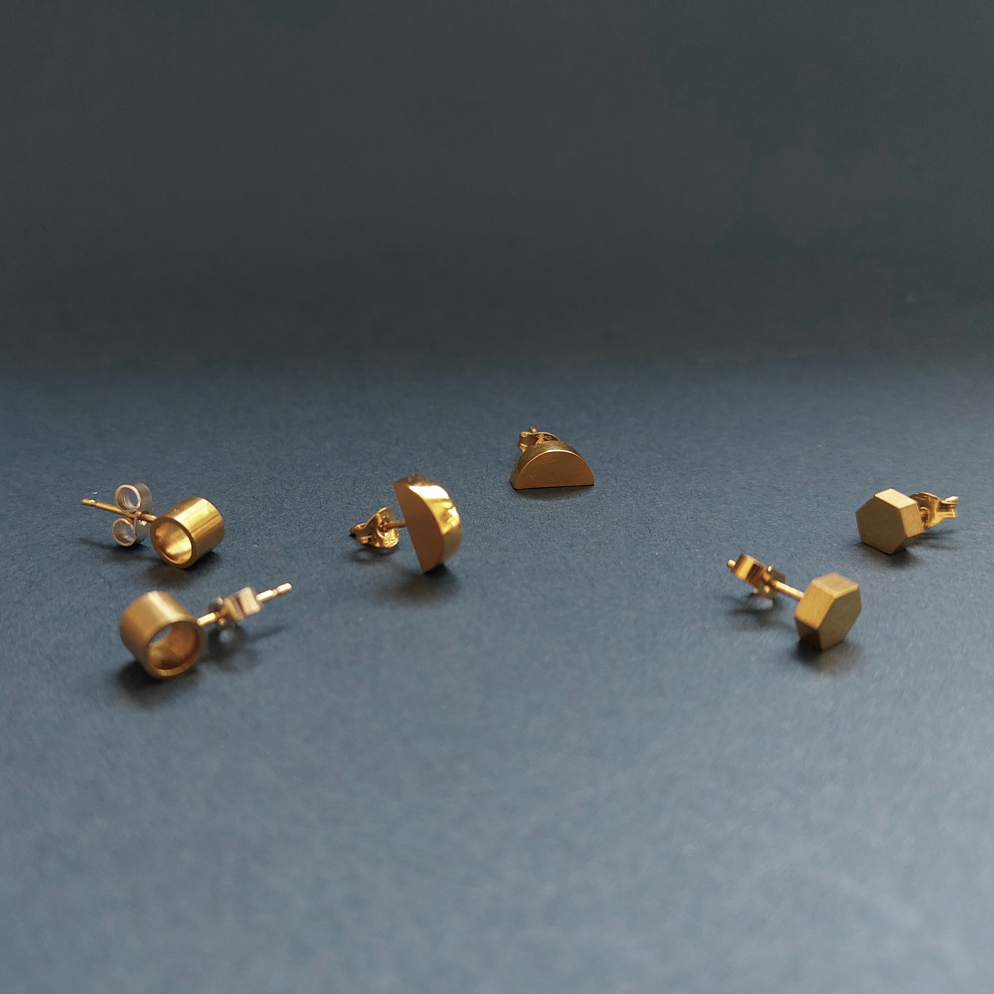 Sample Plated Stud Earrings