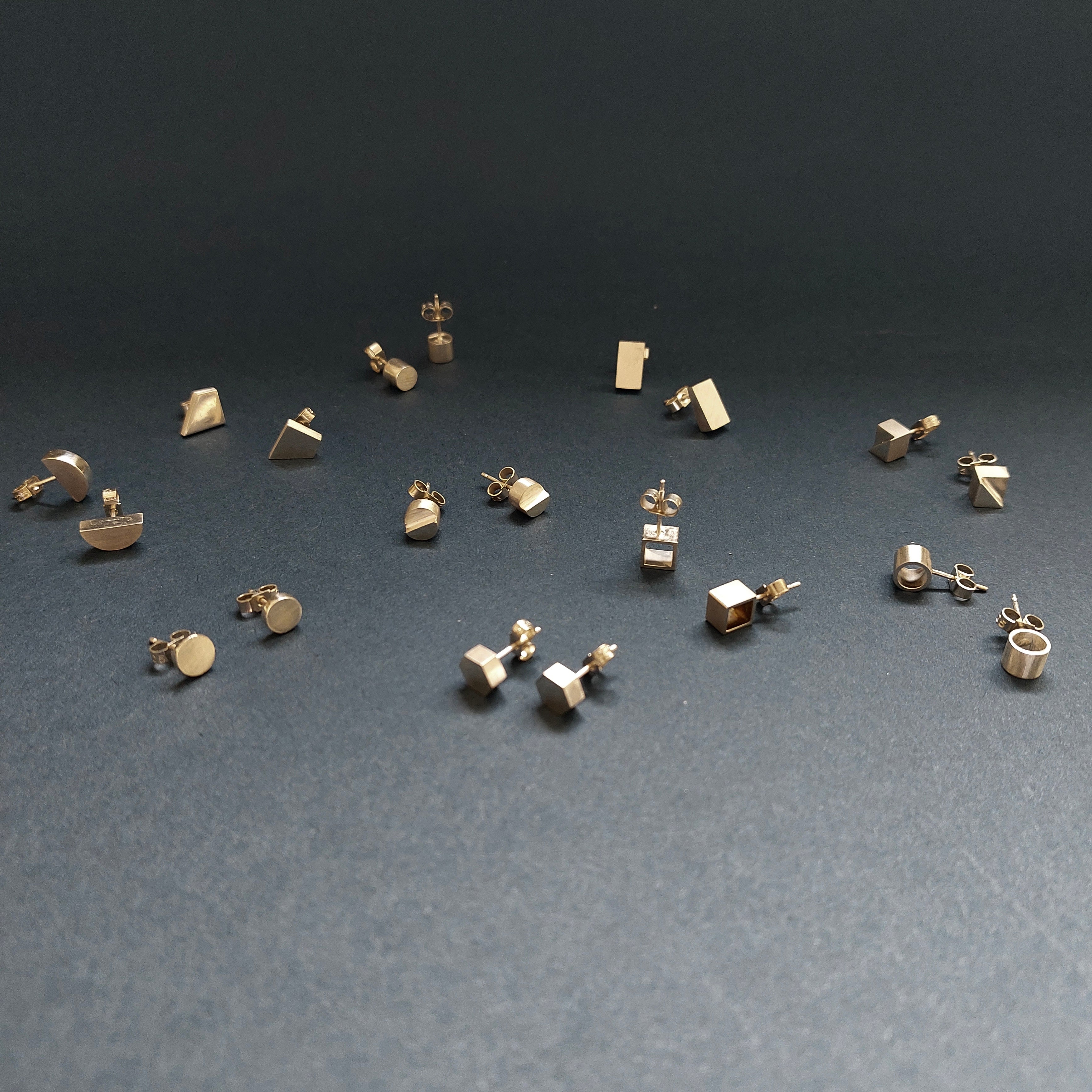 Sample Silver Stud Earrings