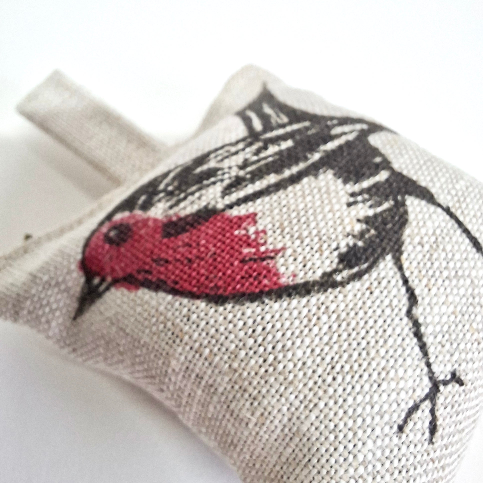 Christmas Linen Lavender Sachet