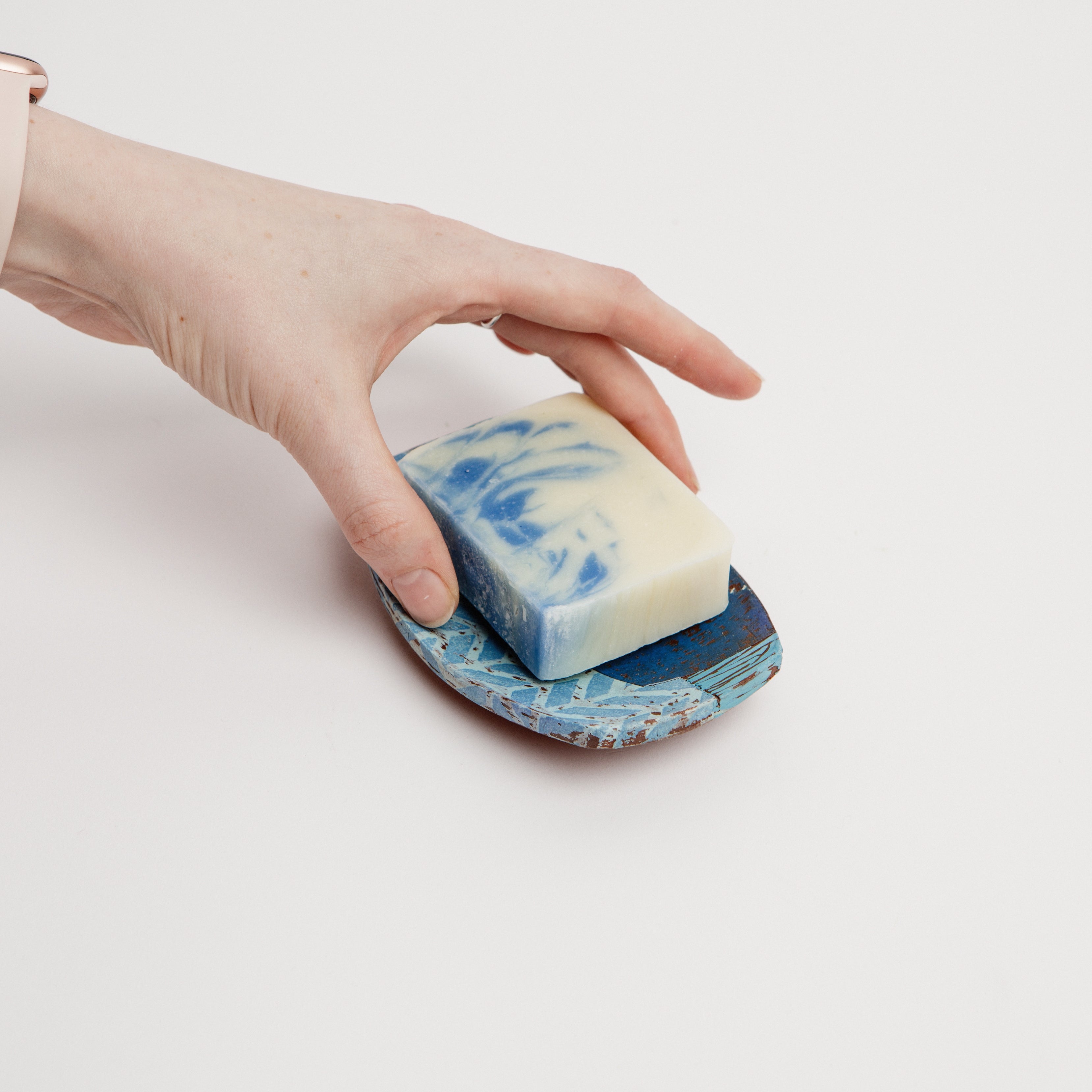 Hand Painted Soap Dish