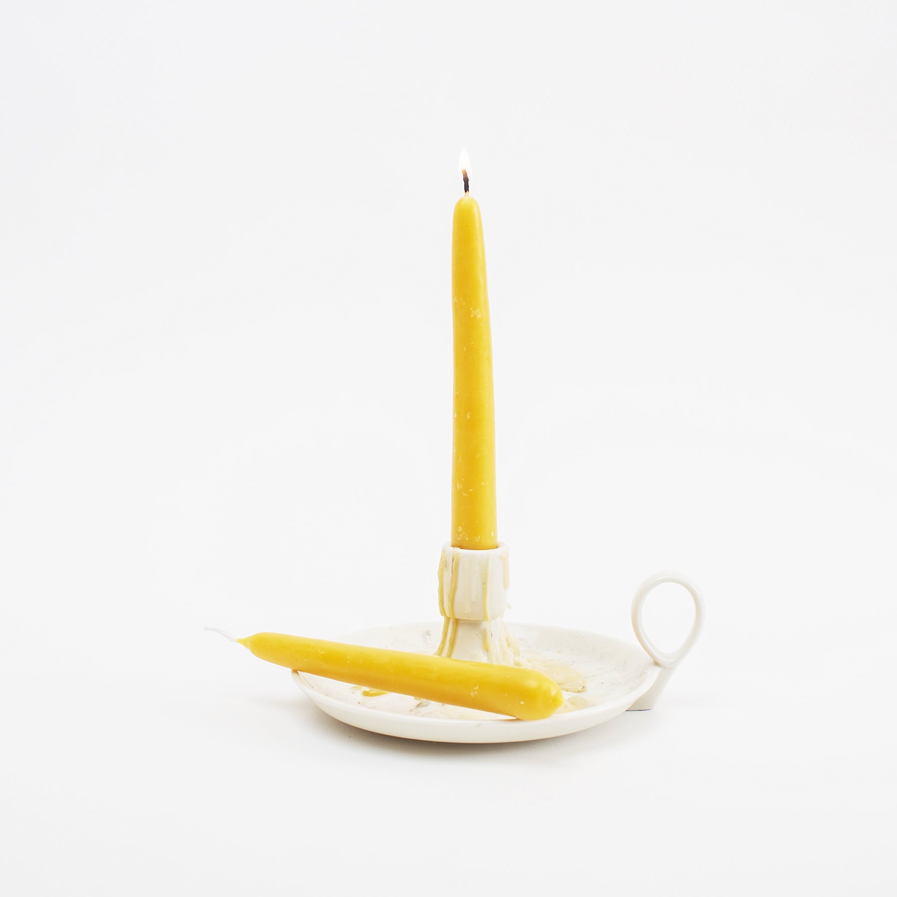 Beeswax Dinner Candles - Irish Design Shop
