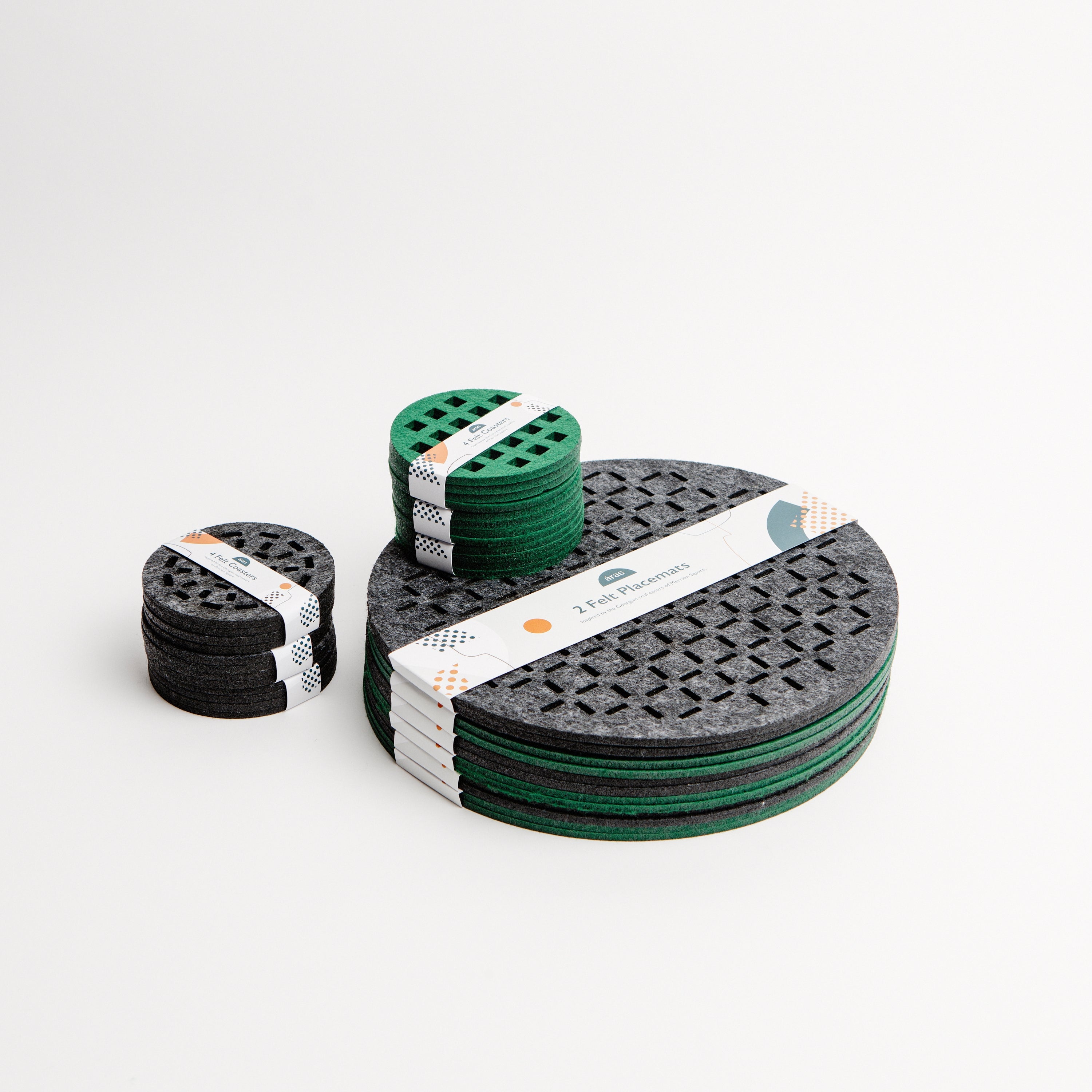Coal Cover Coasters