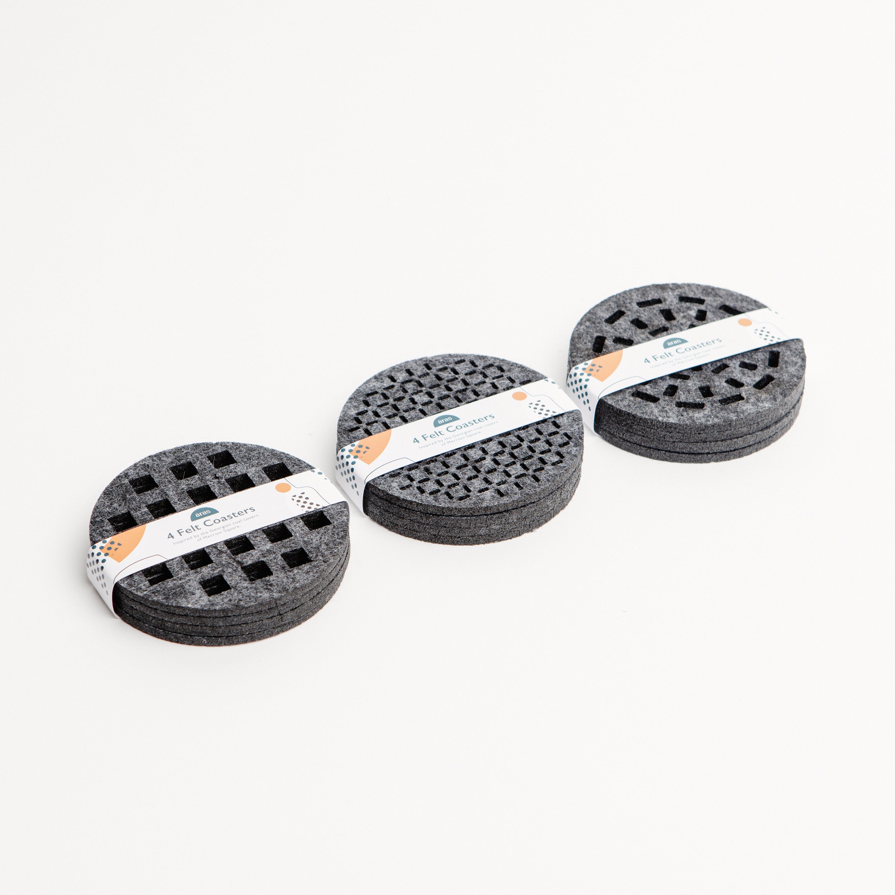 Coal Cover Coasters