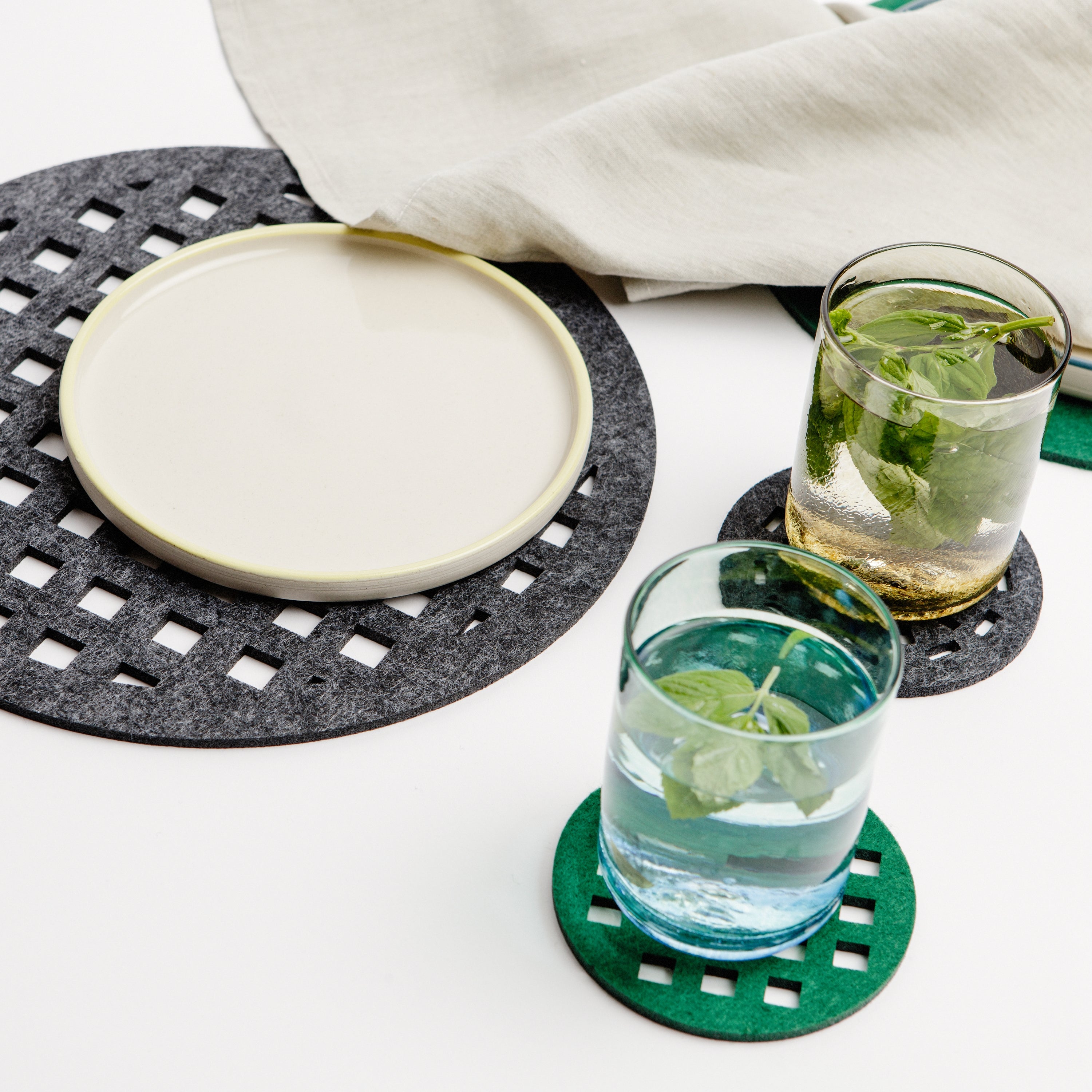 Coal Cover Coasters