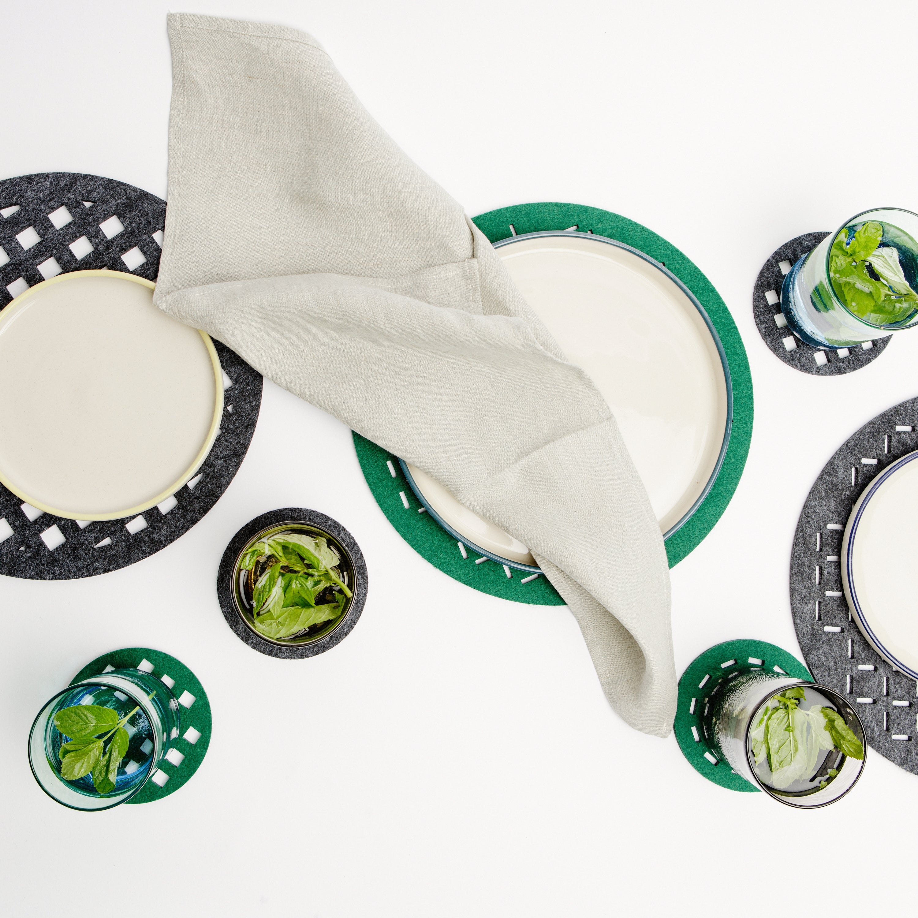 Coal Cover Coasters