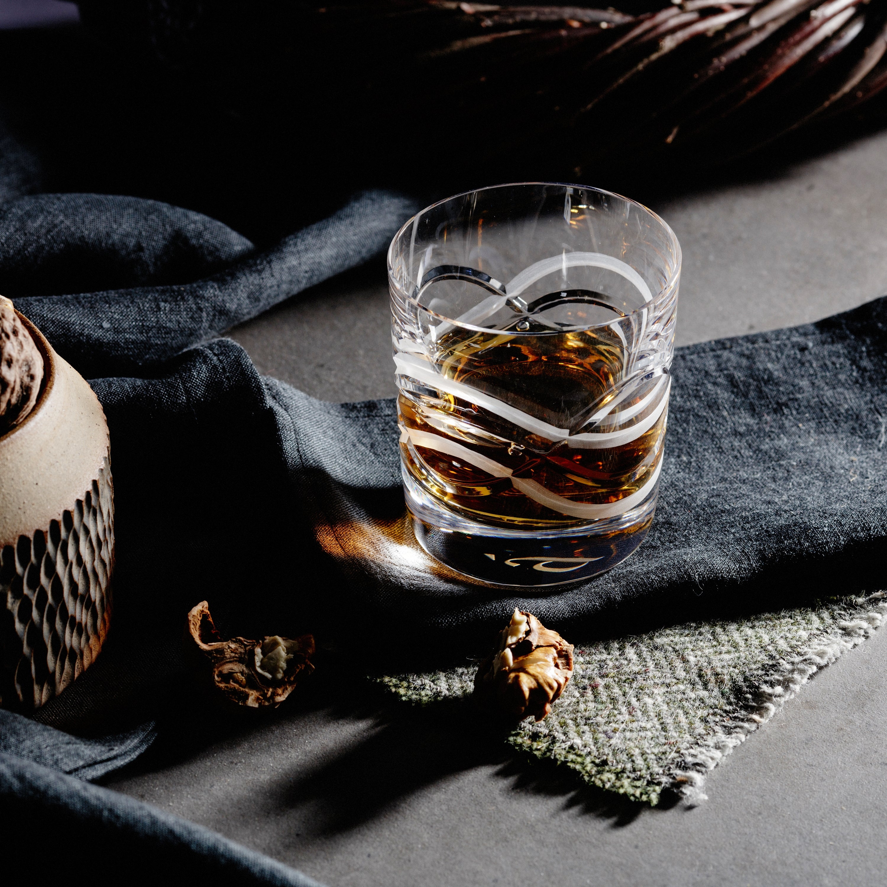 Dursey Waves Glass tumbler