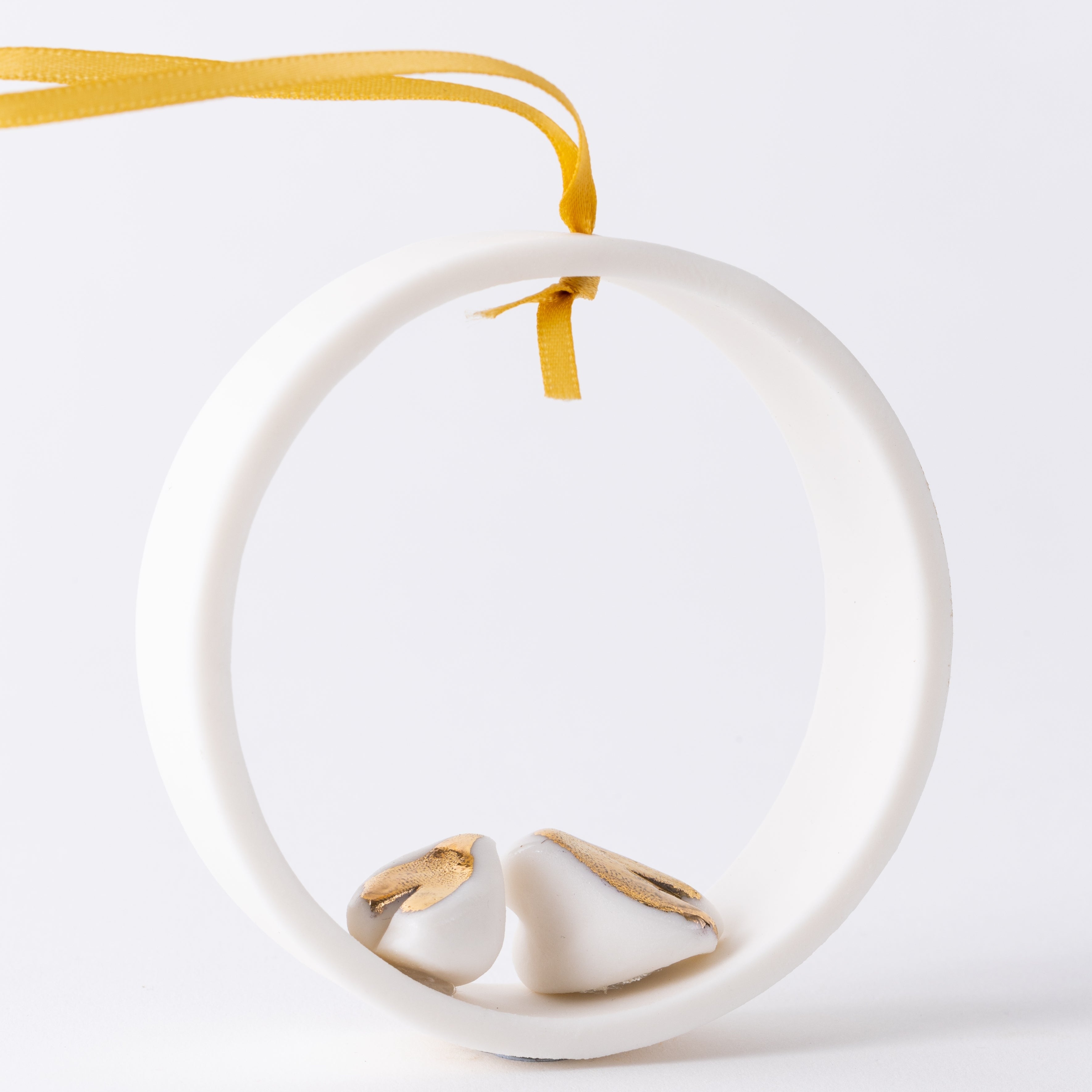 Porcelain Love Birds