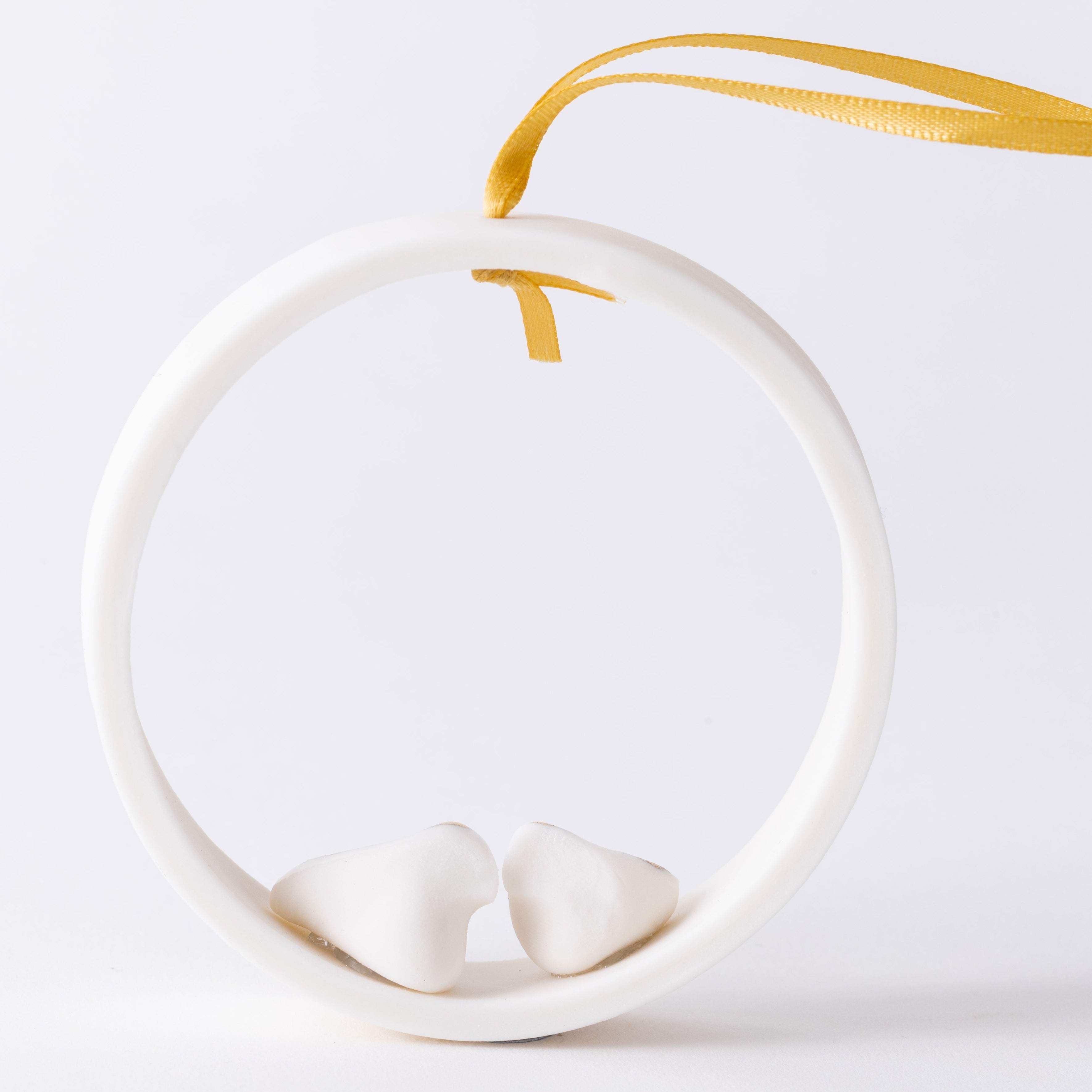 Porcelain Love Birds