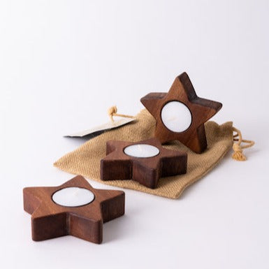 3 Star Tea-light Set