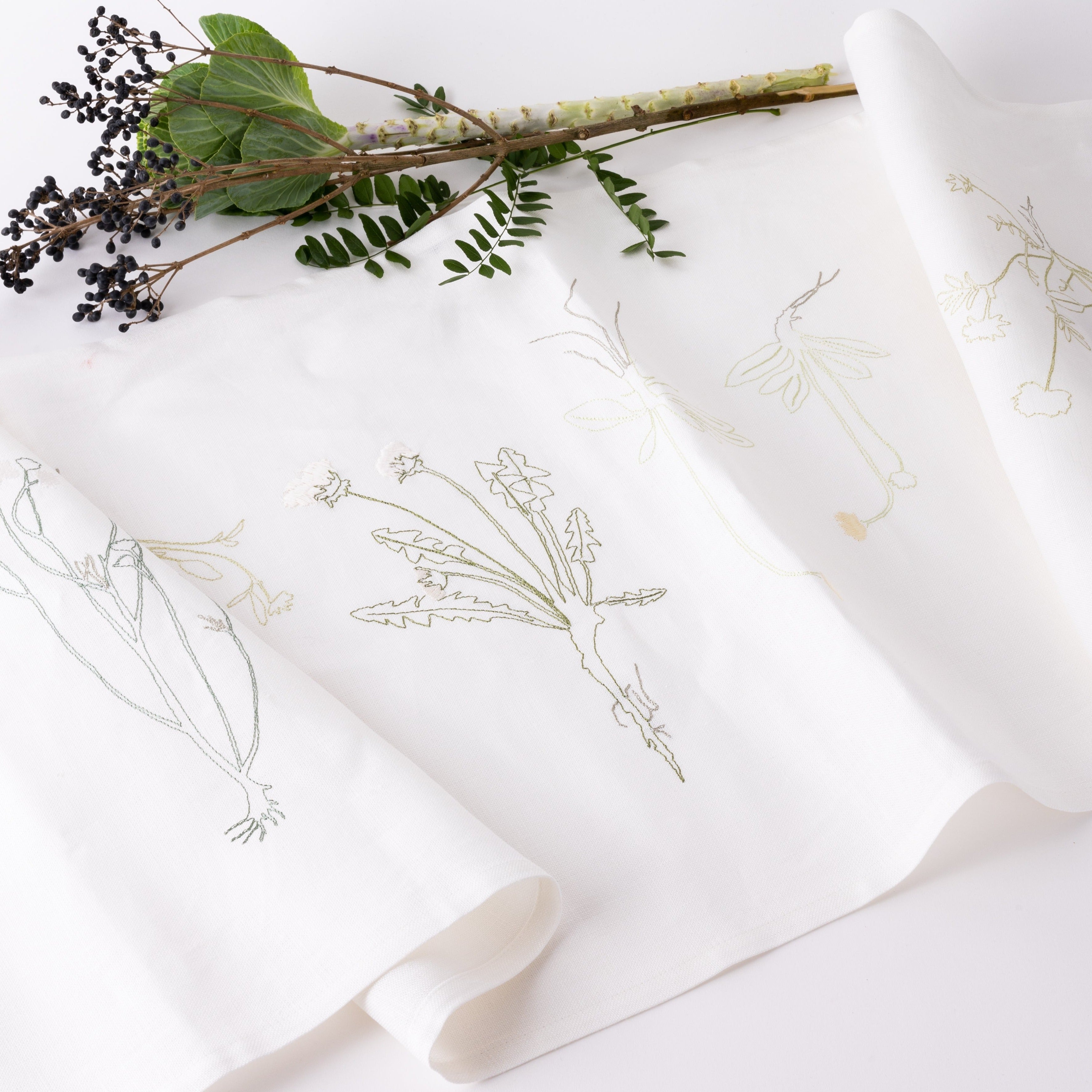 Embroidered Table Runner