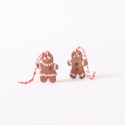 Hanging Gingerbread Couple