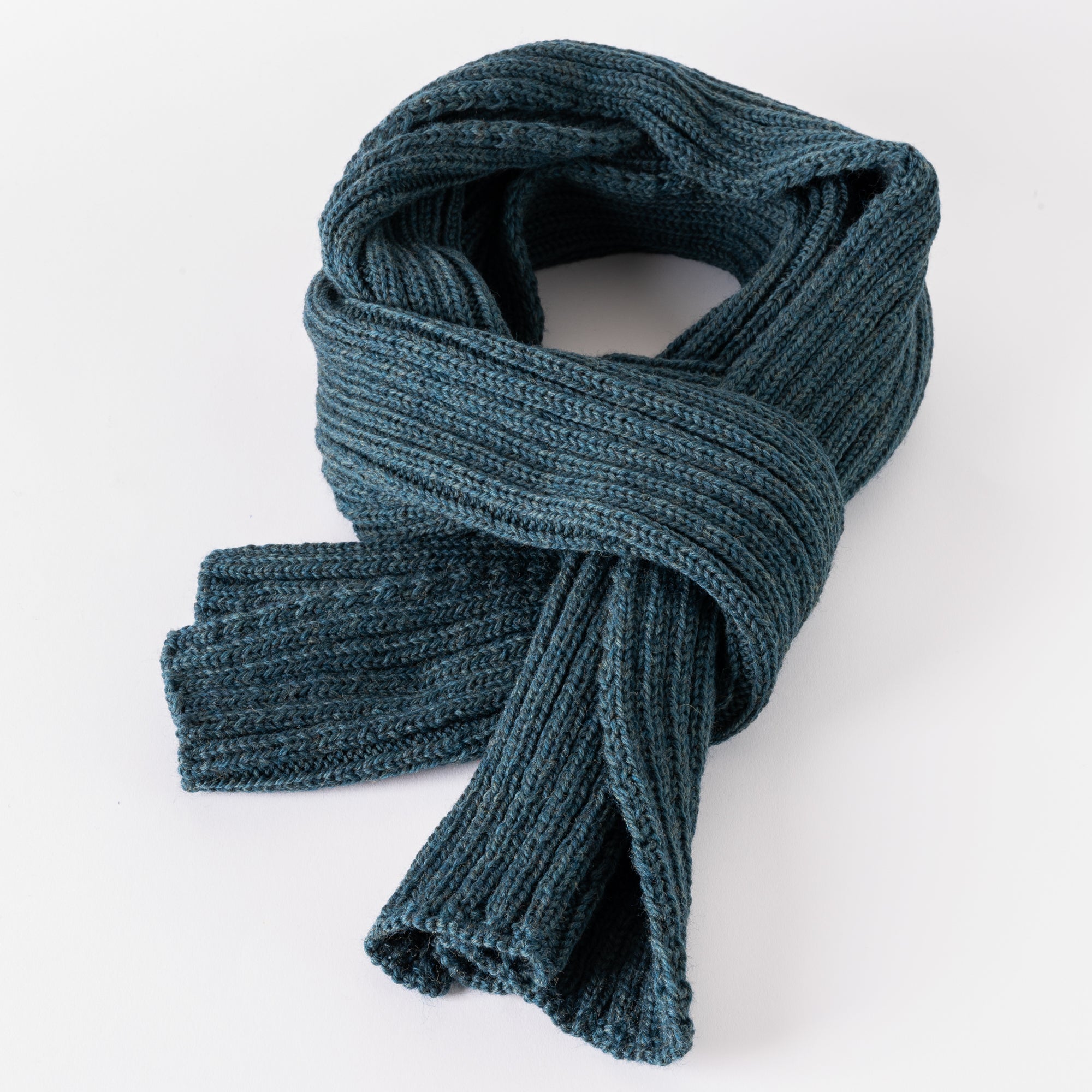 Ribbed Merino Scarf