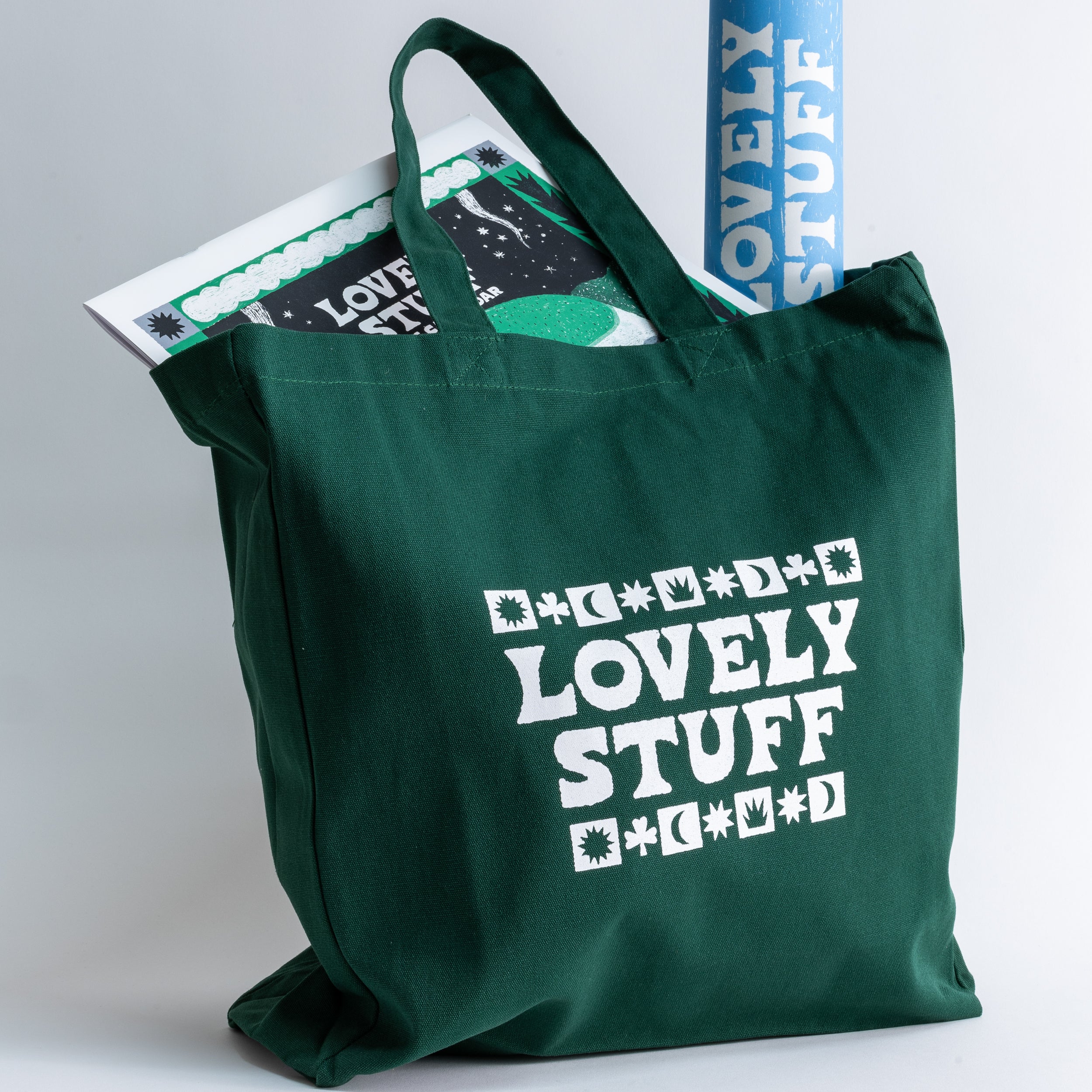 Lovely Stuff Cotton Shopper