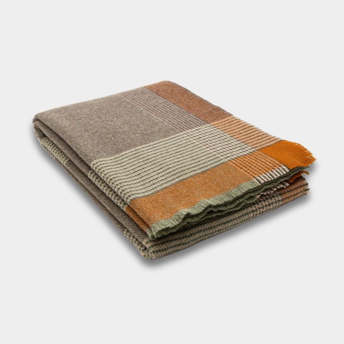 Lambswool Heron Throw