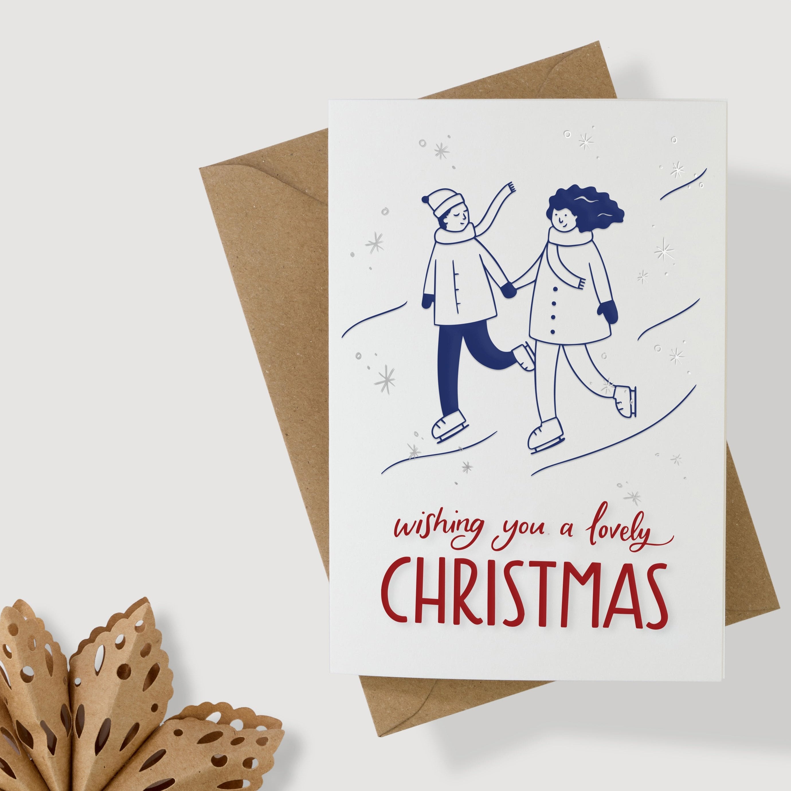 Christmas Skaters Card Pack