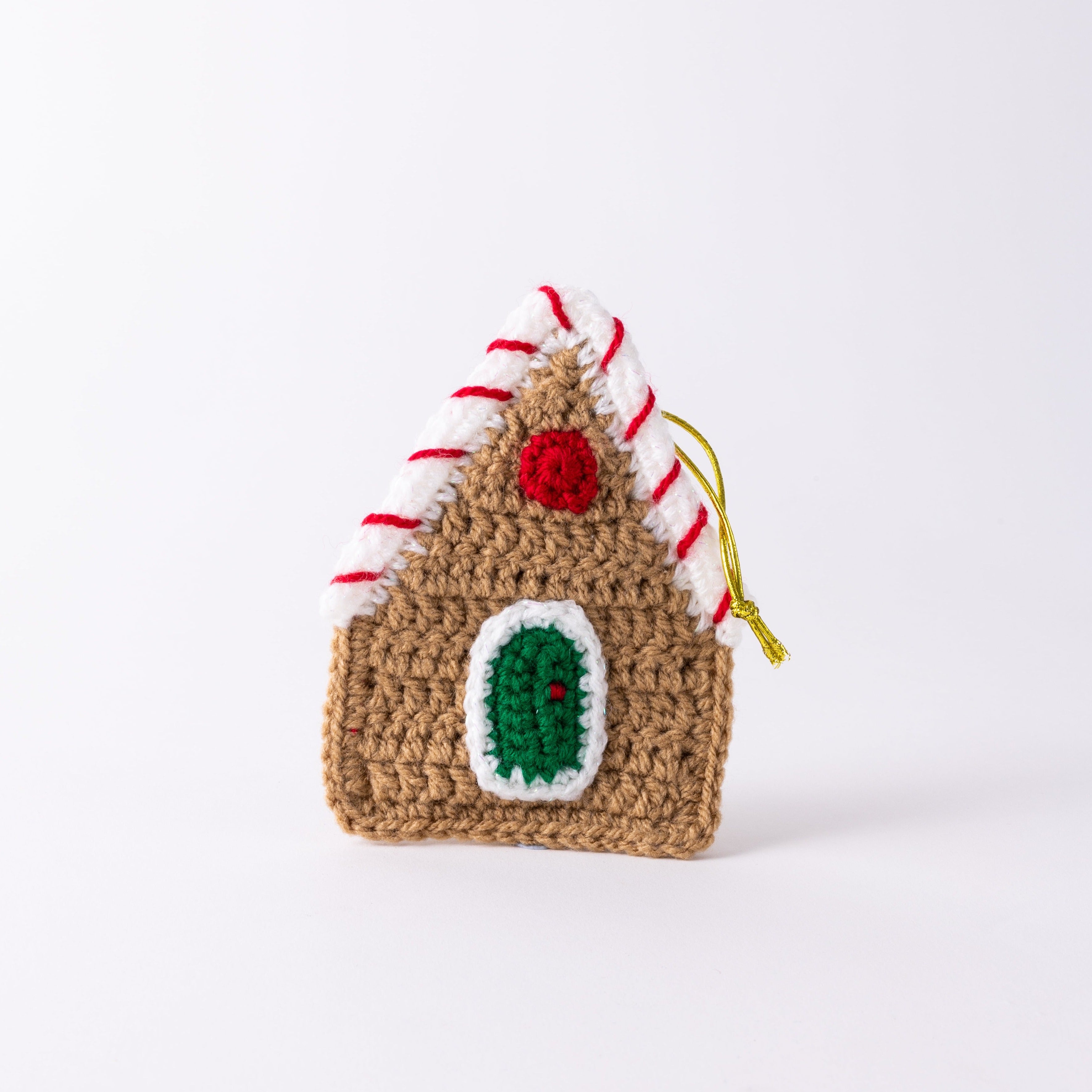 Crochet Gingerbread House