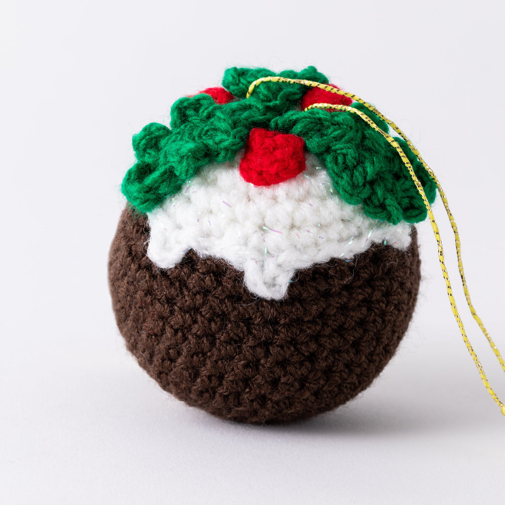 Crochet Christmas Pudding data-zoom=