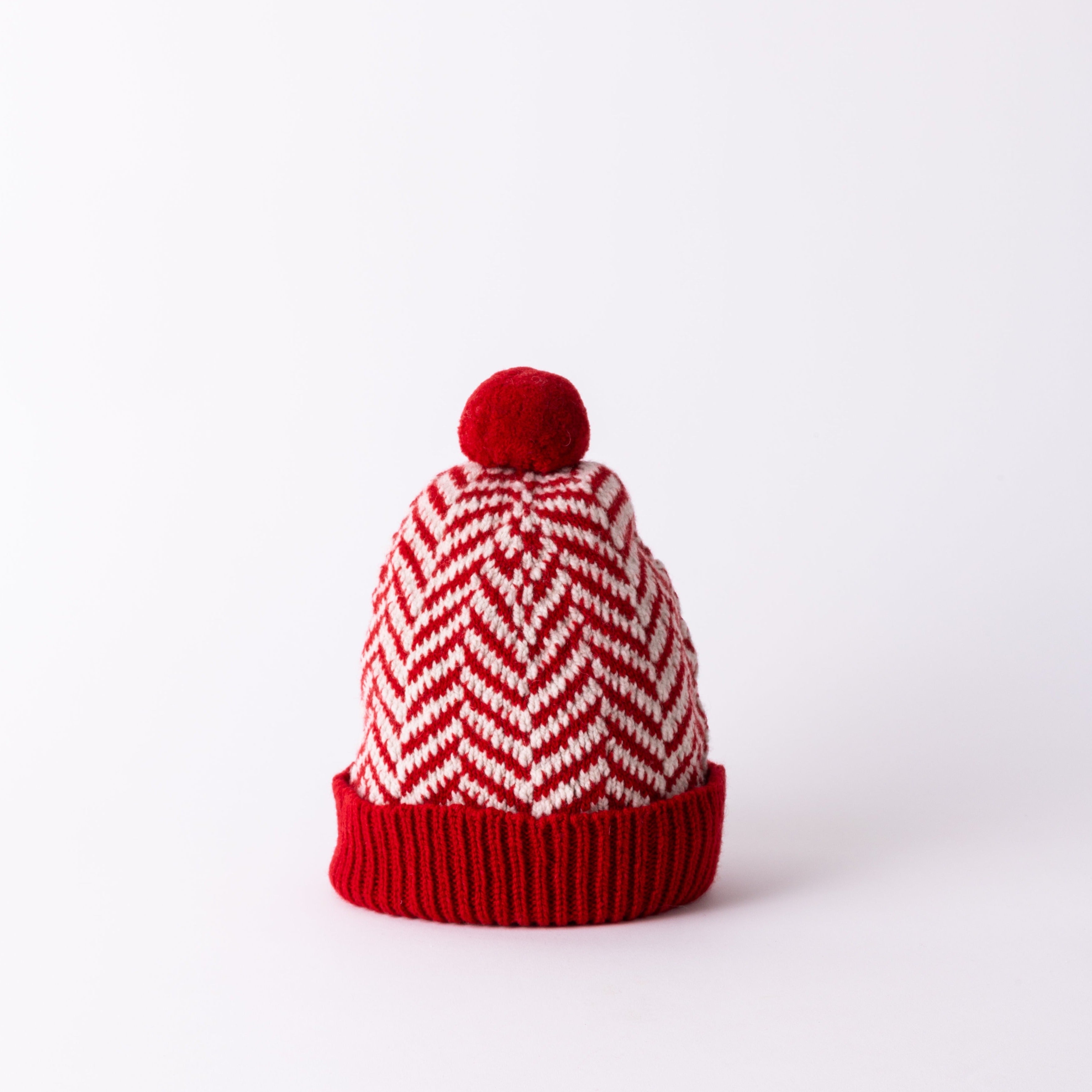 Zig Zag Bobble Hat