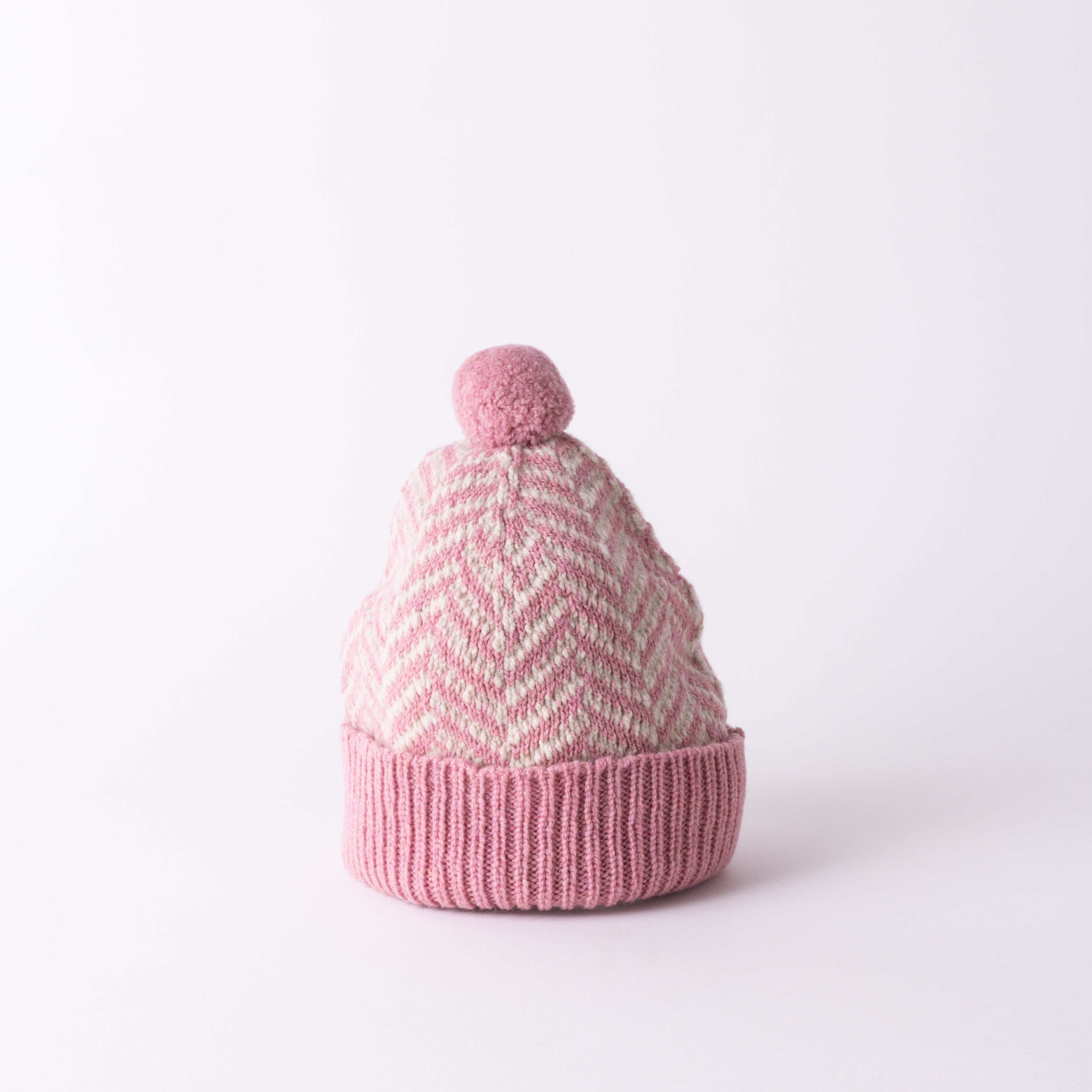 Zig Zag Bobble Hat